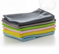 Chiffon en microfibre super absorbant à séchage rapide pour le nettoyage automobile, nettoyeur de vitres magnétique