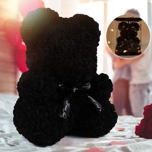 Every Love Christmas Prix compétitif coloré PE préservé <span class=keywords><strong>Rose</strong></span> Teddy Bear 40cm dans une boîte-cadeau pour petite amie - Product Image 4