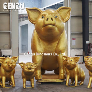 Zoo <span class=keywords><strong>Parc</strong></span> Animatronique Grandeur nature Modèle Animal Robot <span class=keywords><strong>Sanglier</strong></span> - Product Image 6