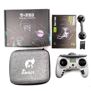 Radiocommande Jumper <span class=keywords><strong>T</strong></span> <span class=keywords><strong>Pro</strong></span> V2 <span class=keywords><strong>ELRS</strong></span> 1000mW 2.4GHz 16 canaux avec capteur Hall, écran OLED et EdgeTX pour modèles FPV et drones - Product Image 1