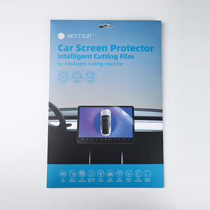 Film de protection d'écran anti-reflet HD transparent pour tableau de bord de voiture, compatible avec les machines de découpe, pour Tesla - Product Image 6