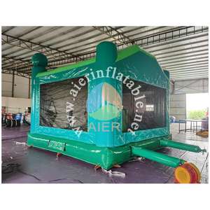 Casa <span class=keywords><strong>de</strong></span> Brinco Inflable con Temática <span class=keywords><strong>de</strong></span> <span class=keywords><strong>CoComelon</strong></span>, Cama Elástica Verde para Niños con Adornos <span class=keywords><strong>de</strong></span> Sandía, para Fiestas <span class=keywords><strong>de</strong></span> <span class=keywords><strong>Cumpleaños</strong></span> en el Patio Trasero, Actividad <span class=keywords><strong>de</strong></span> Juego - Product Image 6