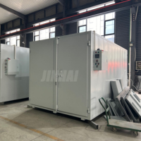 Four de séchage à convection à air chaud, machine industrielle de traitement thermique pour le durcissement de poudres, pour le travail du bois et les panneaux MDF