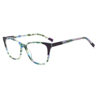 Monture optique en acétate, monture colorée, lunettes de vue, lunettes prêtes à porter, best-seller, lunettes unisexes
