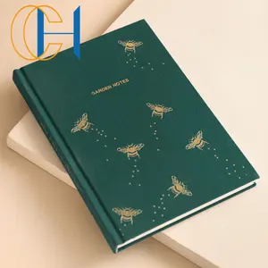 C&H Premium dickes Papier Leder klassisches Schreibnotizbuch mit Taschenseitenzerlegungsband Geschenke groß 144 Seiten Hardcover-Planer
