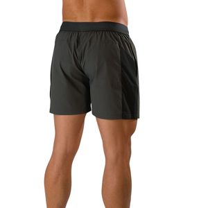 Shorts de sport gris foncé et noir pour hommes, séchage rapide, course à pied, fitness, entraînement, vêtements de sport avec poches latérales - Product Image 2