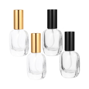 Botellas de Perfume de Vidrio Transparente de Alta Calidad, 30ml 50ml 100ml, con Pulverizador, Forma Cuadrada, Serigrafía, Logotipo Personalizado para Cosméticos - Product Image 1
