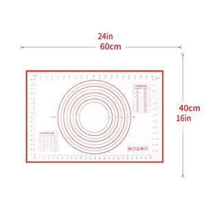 Large Nonstick Nonslip Eco-Friendly <strong>Silicone</strong> <strong>Baking</strong> Mat with Measuring Marks Kitchen <strong>Baking</strong> &amp; Pastry Tools by Wonderfulife - Product Image 4