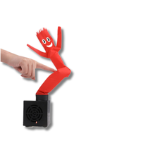 Mini Air Dancer de Comptoir 19 Pouces, Gonflable Ondulant avec Souffleur Compact pour Affichage Commercial