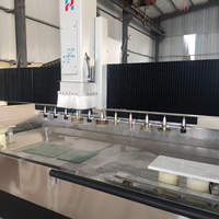 Centre d'usinage automatique CNC pour verre et pierre, fraiseuse à portique 3 axes pour la découpe de carreaux de céramique et de métaux