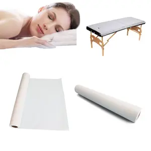Sábanas de cama de masaje desechables para mesa médica impermeable para Hospital Spa cubierta de tela no tejida 80*180Cm