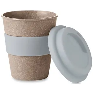 Tasse à <span class=keywords><strong>café</strong></span> de voyage en bambou, biodégradable, à emporter, française - Product Image 1