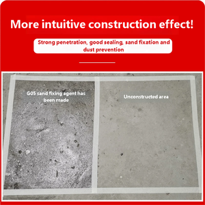 عامل تثبيت الرمال السائل للبناء الإسمنتي والخرساني، يخترق الجدران ويعيد التوازن القلوي ويمنع تسرب الرمال والغبار ويعمل كعامل معالجة - Product Image 5