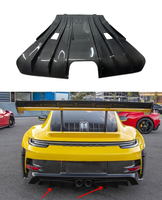 Diffuseur arrière en fibre de carbone de style OEM pour Porsche 911 992 GT3RS, pour le pare-chocs arrière de la voiture, kit carrosserie