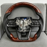 Volant en bois de pêche à grain de bois, très demandé, compatible avec Toyota Prado, Camry, Alphard, Highlander, Sienna, Crown, Alts, Hilux, Noah, Lexus