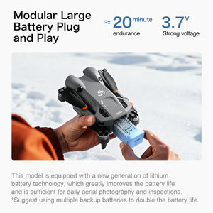 โดรน Mini 5Pro GT50 ระยะไกลสำหรับใช้งานกลางแจ้ง น้ำหนัก 4.5 กรัม หน้าจอ 5G ระบบหลบหลีกสิ่งกีดขวาง กล้อง 4K Dual HD ระบบ FPV รีโมทคอนโทรล RC โดรนสำหรับผู้เริ่มต้น - Product Image 6