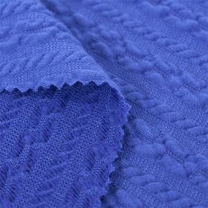 Mejor precio jacquard tela de rizo jacquard tela de mezclilla jacquard tejido de punto para vestido - Product Image 2