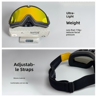 Lunettes de moto FLSB, lunettes de ski, lunettes de protection pour la conduite en plein air, anti-buée, protection UV, coupe-vent, pour le cyclisme et les sports