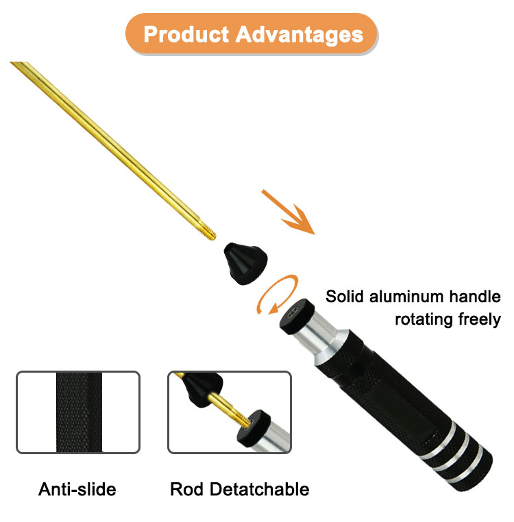 Hunting general purpose gun cleaning kit rifle cleaning brush suitable for all rifle calibers rifle cleaning kits