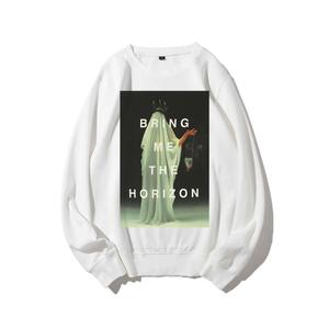 Camiseta <span class=keywords><strong>de</strong></span> la banda <span class=keywords><strong>Bring</strong></span> <span class=keywords><strong>Me</strong></span> the <span class=keywords><strong>Horizon</strong></span>, estilo retro rock, manga larga, vintage, con cuello redondo - Product Image 1