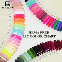 Gel Vernis à Ongles Semi Permanent Hybride Noir Rouge Couleurs HEMA GRATUIT Uv Gel Vernis Émail Ensemble Fournitures de Beauté