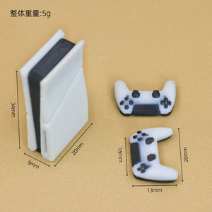 Consola <span class=keywords><strong>de</strong></span> Juegos en Miniatura <span class=keywords><strong>de</strong></span> Simulación, Modelo 1:12, Decoración para Sala <span class=keywords><strong>de</strong></span> Estar <span class=keywords><strong>de</strong></span> Casa <span class=keywords><strong>de</strong></span> Muñecas, Accesorio <span class=keywords><strong>de</strong></span> Manualidades, Juguete, Muebles <span class=keywords><strong>de</strong></span> Plástico - Product Image 2