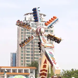 Tour de moulin à vent de vitesse magique extérieur de 30 sièges 24 sièges pour des manèges palpitants de parc d'attractions de terrain de jeu pour le parc d'aventure d'aéroport