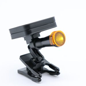 ไฟหน้า LED แบบพกพาสำหรับทันตกรรม น้ำหนักเบา ไฟหน้าแบบไฟฟ้าพร้อมคลิปหนีบ ตัวยึดแบบหนีบ สีดำ ทำจากพลาสติก ไฟสปอตไลท์แบบโฟกัสสำหรับการตรวจช่องปาก - Product Image 2