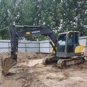 Excavatrice compacte Volvo EC80 d'occasion de haute qualité |   Excavatrice hydraulique de 8 tonnes fabriquée en Suède avec moteur Volvo Penta |   Expédition immédiate - Product Image 5