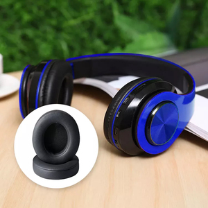 Almohadillas de oreja de piel de cordero para <span class=keywords><strong>Beats</strong></span> <span class=keywords><strong>Studio</strong></span> 2,0 3,0, auriculares inalámbricos de repuesto, asequible - Product Image 5