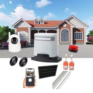 Kit <span class=keywords><strong>de</strong></span> panneaux solaires automatiques <span class=keywords><strong>avec</strong></span> télécommande Ouvre-<span class=keywords><strong>porte</strong></span> d'entrée robuste Opérateur <span class=keywords><strong>de</strong></span> moteur <span class=keywords><strong>de</strong></span> <span class=keywords><strong>porte</strong></span> <span class=keywords><strong>de</strong></span> <span class=keywords><strong>garage</strong></span> alimenté par batterie - Product Image 1