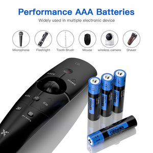 Batería recargable de <span class=keywords><strong>litio</strong></span> <span class=keywords><strong>AAA</strong></span> de larga duración1.5V 1100mAh de alta capacidad para juguete - Product Image 3