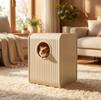 Nouvelle Cage à Oiseaux Suspendue Moderne en Plastique Solide pour l'Élevage de Perruches, Nymphées, Canaris, Petits Perroquets et Agapornis - Accessoires Essentiels pour l'Habitat des Oiseaux