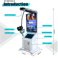 Simulateur de combat VR à tir interactif YHY Commercial Coin Operated Mini Arena 1 joueur pour salles de divertissement