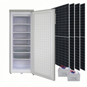 Congelador vertical de bloques de hielo de 24V, 11/7 capas, comercial, con batería de gel solar, 70 kg por 24 horas, para fabricación de hielo DIY, 7 capas, comercial, con energía solar - Product Image 2