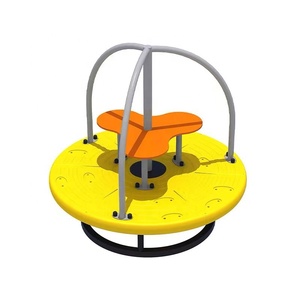Silla Giratoria de Pedales para Exteriores de Jardín de Infancia, Silla Giratoria de Plástico para Parques Comunitarios, <span class=keywords><strong>Juguete</strong></span> de <span class=keywords><strong>Parque</strong></span> <span class=keywords><strong>Infantil</strong></span> para Niños con Certificación CE - Product Image 2