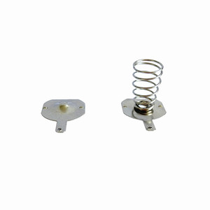 สปริงแบตเตอรี่ 18650 สปริงขดลวด ขั้วต่อแบตเตอรี่ AAA, AAAA, N - Product Image 1