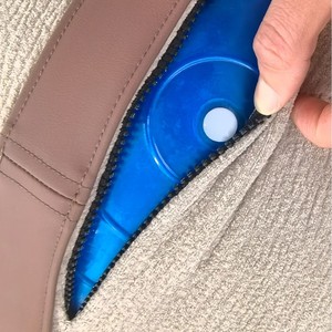 Housse antidérapante en coton pour ballon de grossesse avec poignée, housse écologique pour ballon d'exercice, chaise de <span class=keywords><strong>yoga</strong></span>, pilates et équilibre assis - Product Image 5