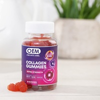 Gommes au collagène Vegan Vitamine Blanchiment de la peau Gommes au glutathion Pour le blanchiment de la peau Éclaircit les taches brunes Anti-âge Personnalisé