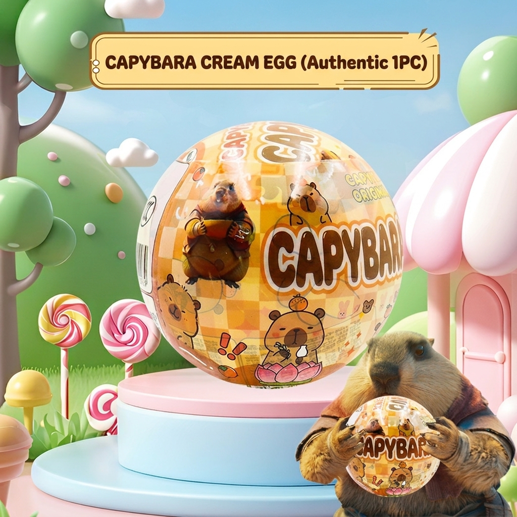 Capybara Cream Guka Egg