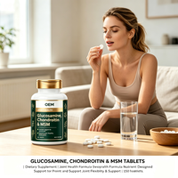 Complément alimentaire pour la santé des articulations Glucosamine Chondroïtine et MSM 150 comprimés