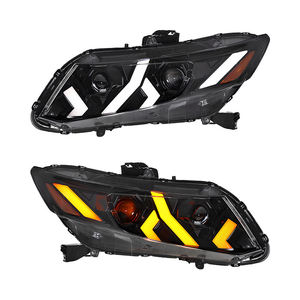Conjunto de Faros LED Plug-and-Play |   Kit de Luces Altas/Bajas de 12V 6000K |   Compatible con <span class=keywords><strong>Honda</strong></span> Civic de 9.ª generación, 2012-2015 - Product Image 1