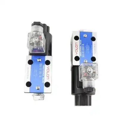 Yolo katup Solenoid hidrolik, seri DSG-03 tekanan tinggi seri OEM katup kontrol arah katup Solenoid aksi ganda DSG China