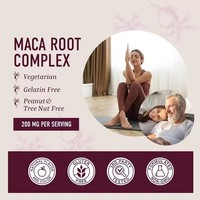 Gummies à la racine de Maca pour l'équilibre hormonal féminin, la performance masculine, l'énergie et la force pour femmes et hommes