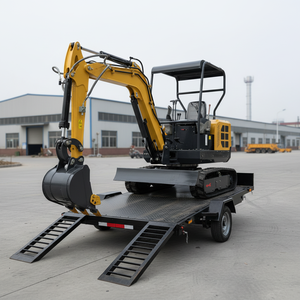 Mini-excavatrice sur chenilles de 0,8 tonne, pelle de 800 kg avec moteur KOOP/CHANGCHAI, attache rapide, utilisation agricole - Product Image 5