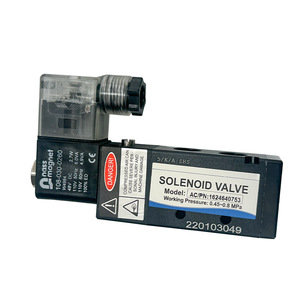 Vanne solénoïde Atlas Copco 1624640753 pour compresseur à vis, pièce métallique - Product Image 4