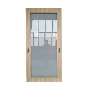 Primavera Hill-Suites de puerta de granero de vidrio con Hardware de aluminio