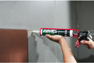 Échantillons Gratuits <span class=keywords><strong>SIWAY</strong></span> 100% Silicone, Silicone Neutre à Usage Général, Scellant Imperméabilisant, Calfeutrage, Étanchéité, Verre, Travail du Bois - Product Image 5