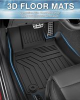 Alfombrillas de coche TPE para Chevrolet Tahoe 2015-2020 alfombrillas de coche 3D
