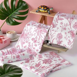 Serviettes carrées modernes en coton, faites à la main, en tissu imprimé français, personnalisables, pour la table à manger, vente en gros - Product Image 1